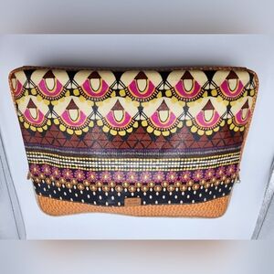 Fossil Colorful Patterned Laptop Sleeve